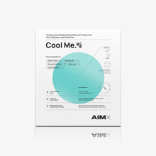 AIMX Hydrating and cooling face mask with probiotics "Cool Me"