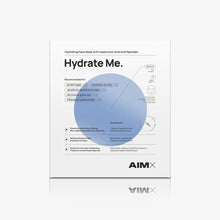 AIMX Moisturising sheet mask with peptides "Hydrate Me"