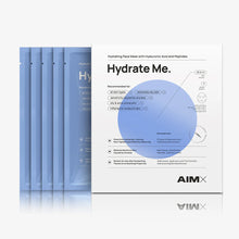 AIMX Moisturising sheet mask with peptides "Hydrate Me"