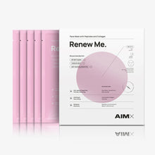 AIMX Sheet mask with peptides and collagen "Renew Me"